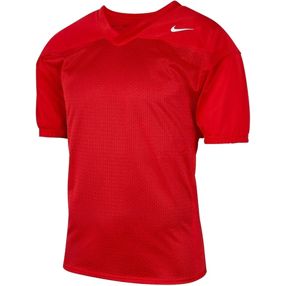 NWT Nike Men’s Recruit Practice Football Jersey Scarlet - Picture 1 of 6